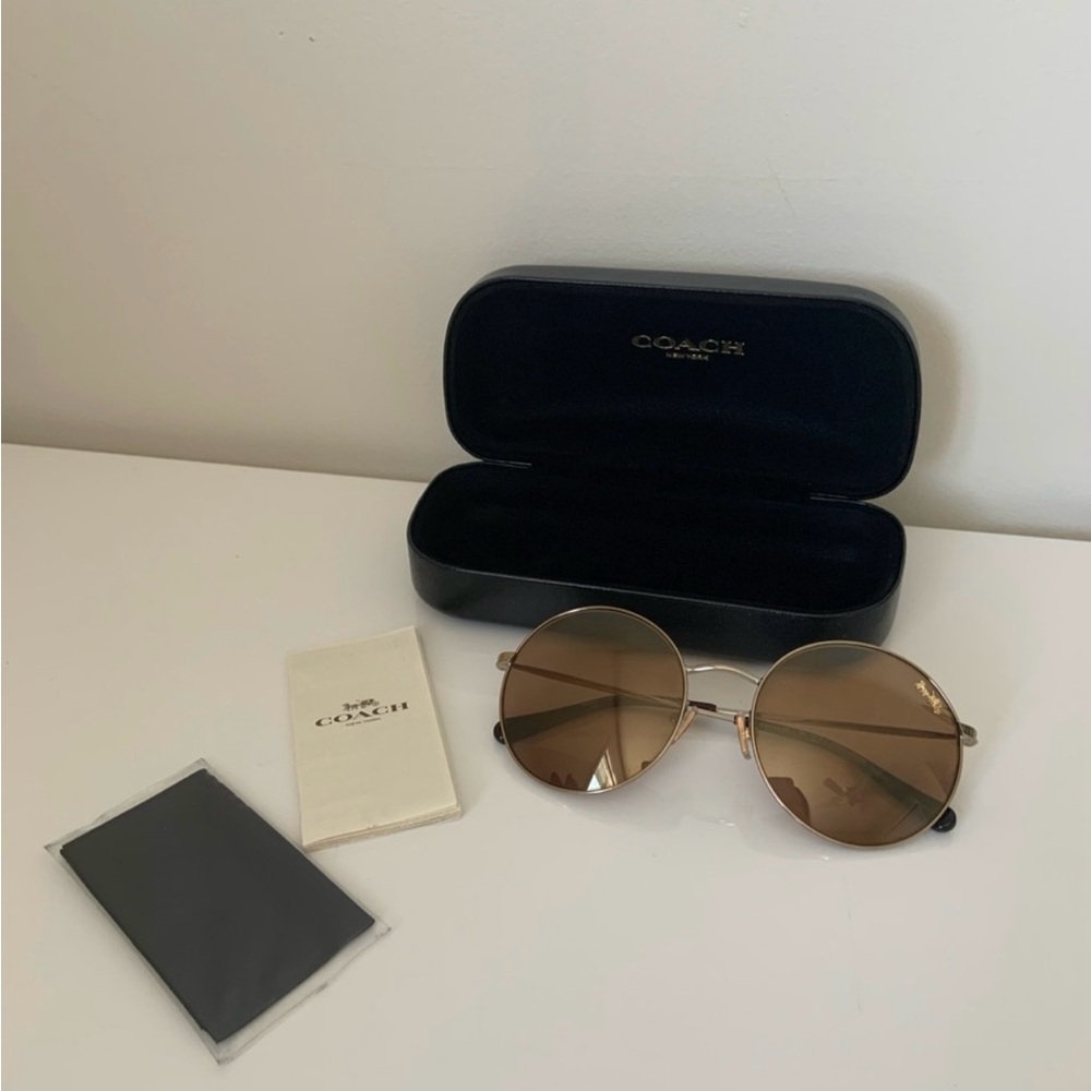 Brand New Coach Polarized Sunglasses